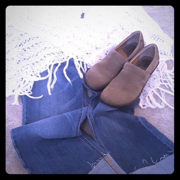 Boot shoe Born Boot Shoe Leather  9 M - Picture 2 of 6